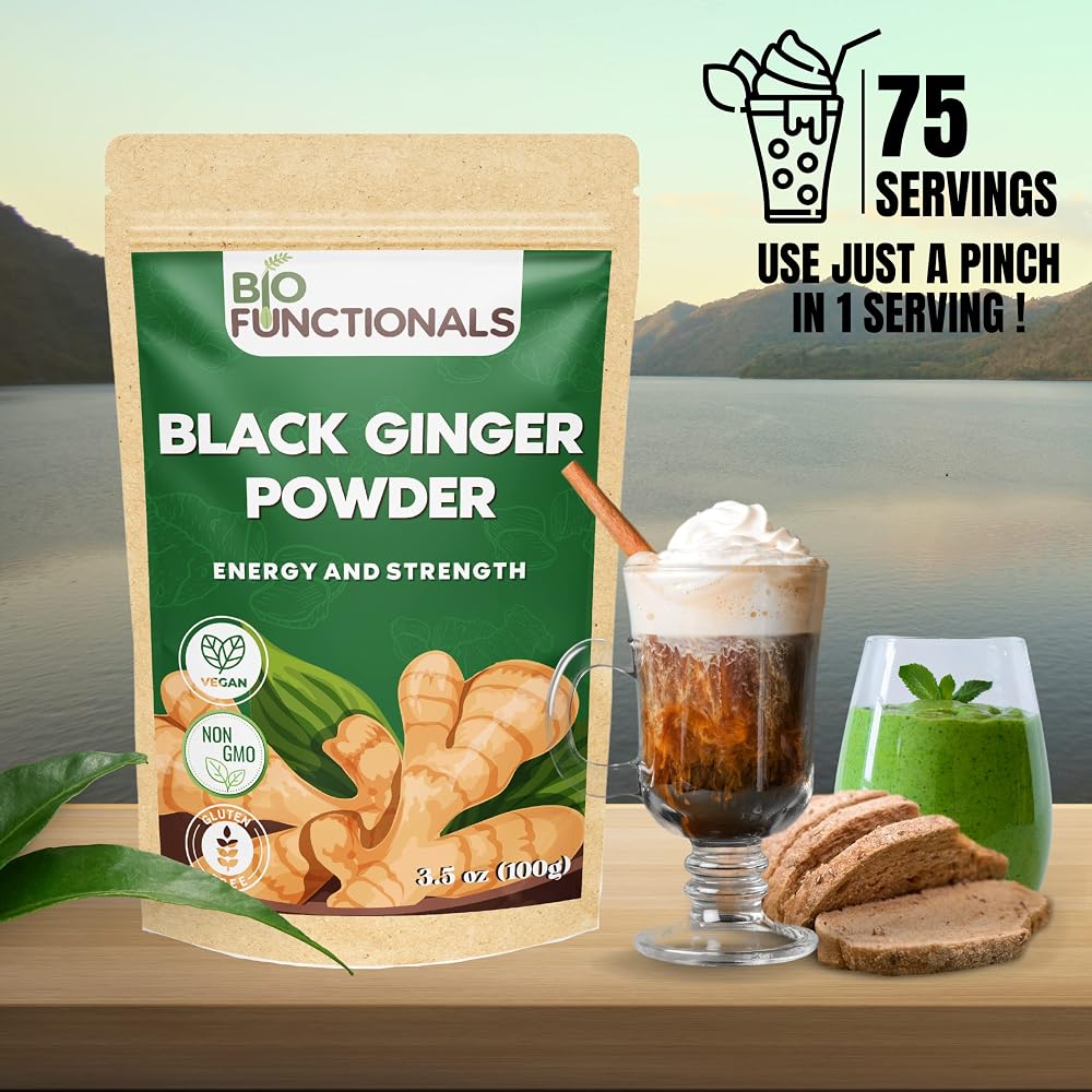 Biofunctionals Thai Black Ginger Powder Extract - 3.5oz - image 5