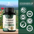 Nature's Nutrition Adrenal Support Supplement - Advanced Cortex