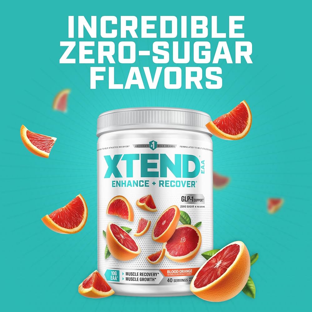 Scivation XTEND EAA Powder Muscle Recovery Lean Growth and Endurance