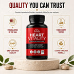 HerbaMe Heart Health Supplement for Circulation Support - 120 Capsules - image 8