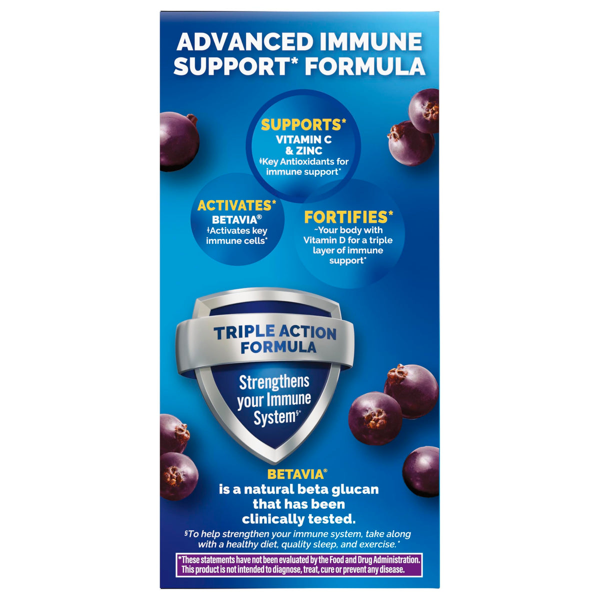Emergen-C Immune+ Elderberry Immune Support Powder - 18 Count - image 11