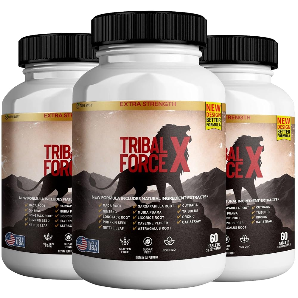 GREENVIFY Tribal Force X Extra Strength Natural Supplement