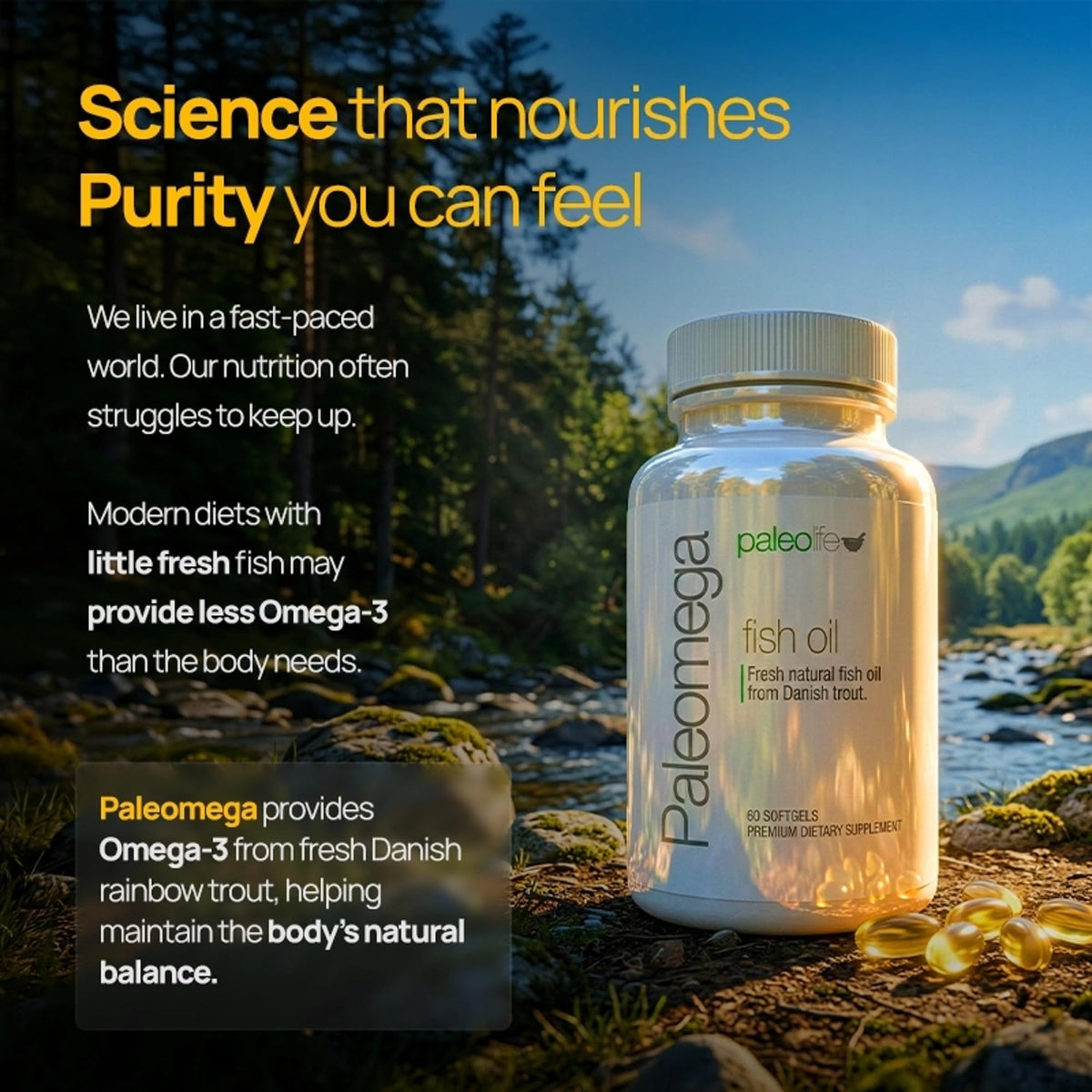 Paleolf Paleomega Fish Oil Omega-3 1500 mg - 60 Softgels - image 3