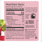 Sunwarrior Beet Root Powder Nitric Oxide Booster - 90 Servings - image 2