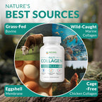 Natural Elements Multi Collagen 180 Protein Capsules - 2025mg - image 4