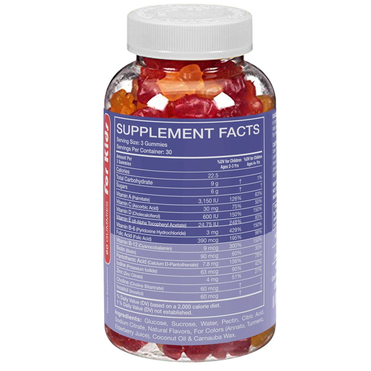 Graceland Organics Children's Multivitamin Gummies - 90 Gummies - image 4