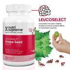 Nutri Supreme Grapeseed Extract Leucoselect - 60 Capsules - image 4