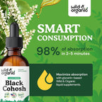 Wild & Organic Black Cohosh Supplements - Menopause Supplements