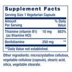 Life Extension Mega Benfotiamine 250 mg - 120 Capsules - image 3