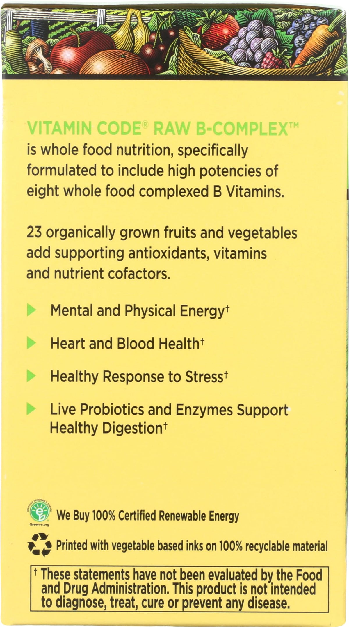 Garden of Life Raw B Complex Vitamin Code - 60 Vegan Capsules - image 6