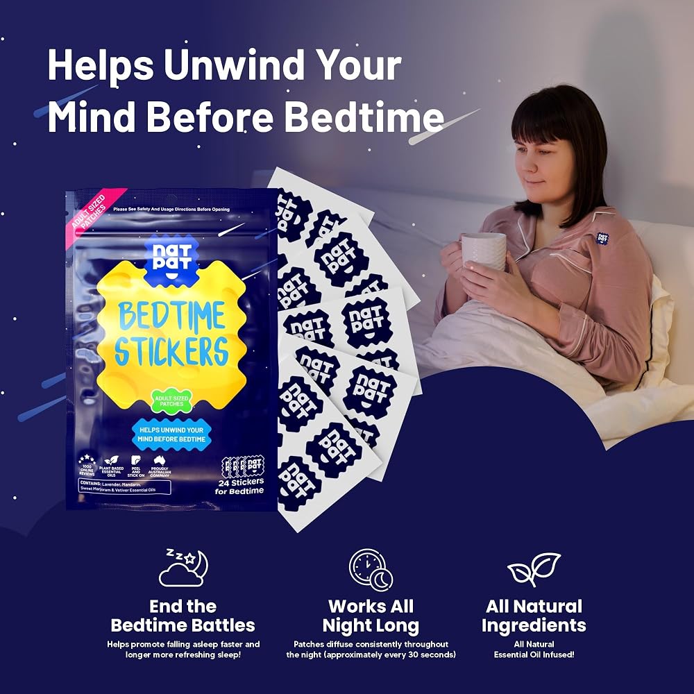 BUZZPATCH Sleepy Patch Sleep Aid Stickers for Adults - 24 Count - image 2