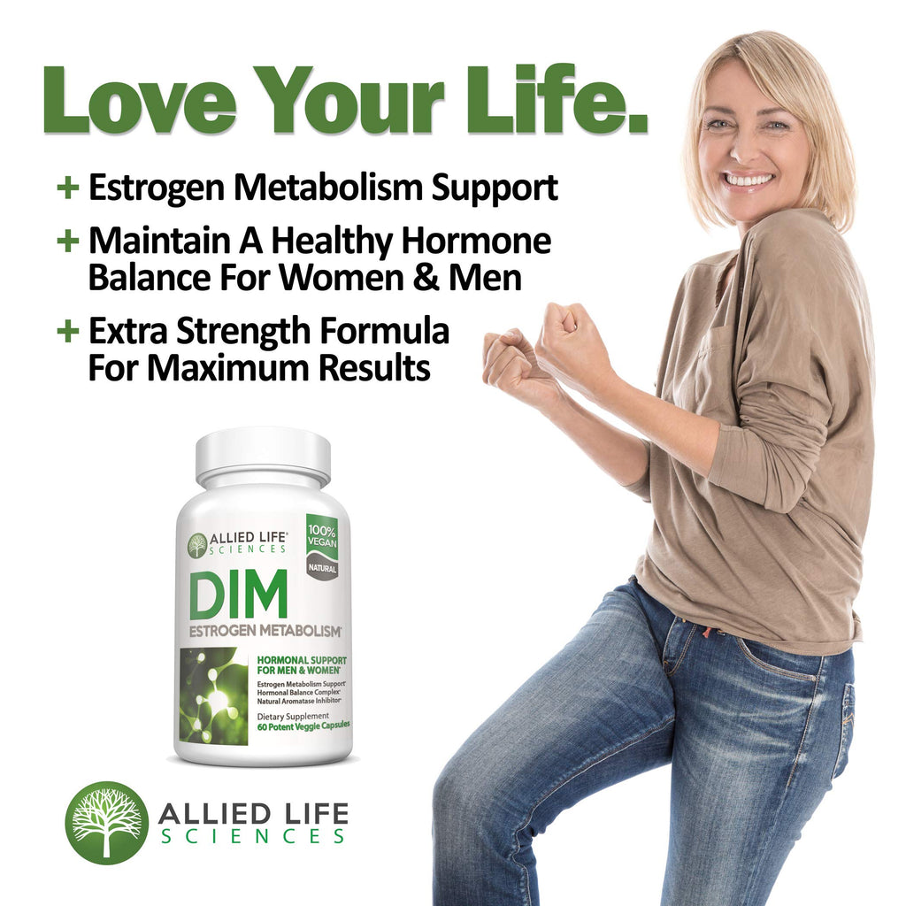 Allied Life Sciences DIM Supplement 300 mg - 60 Capsules - image 4