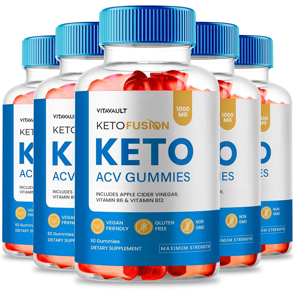 Vitavault Keto Fusion ACV Gummies 1000 mg - 300 Gummies