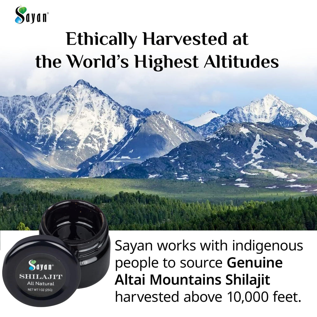 Sayan Pure Authentic Altai Shilajit