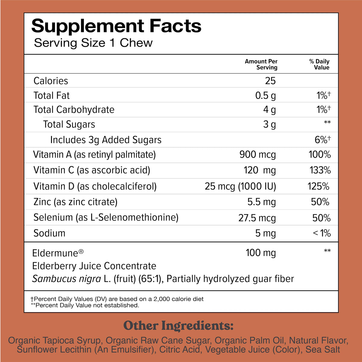 Chewsy 6-in-1 Immune Support Fruity Chews - 30 Count - image 2