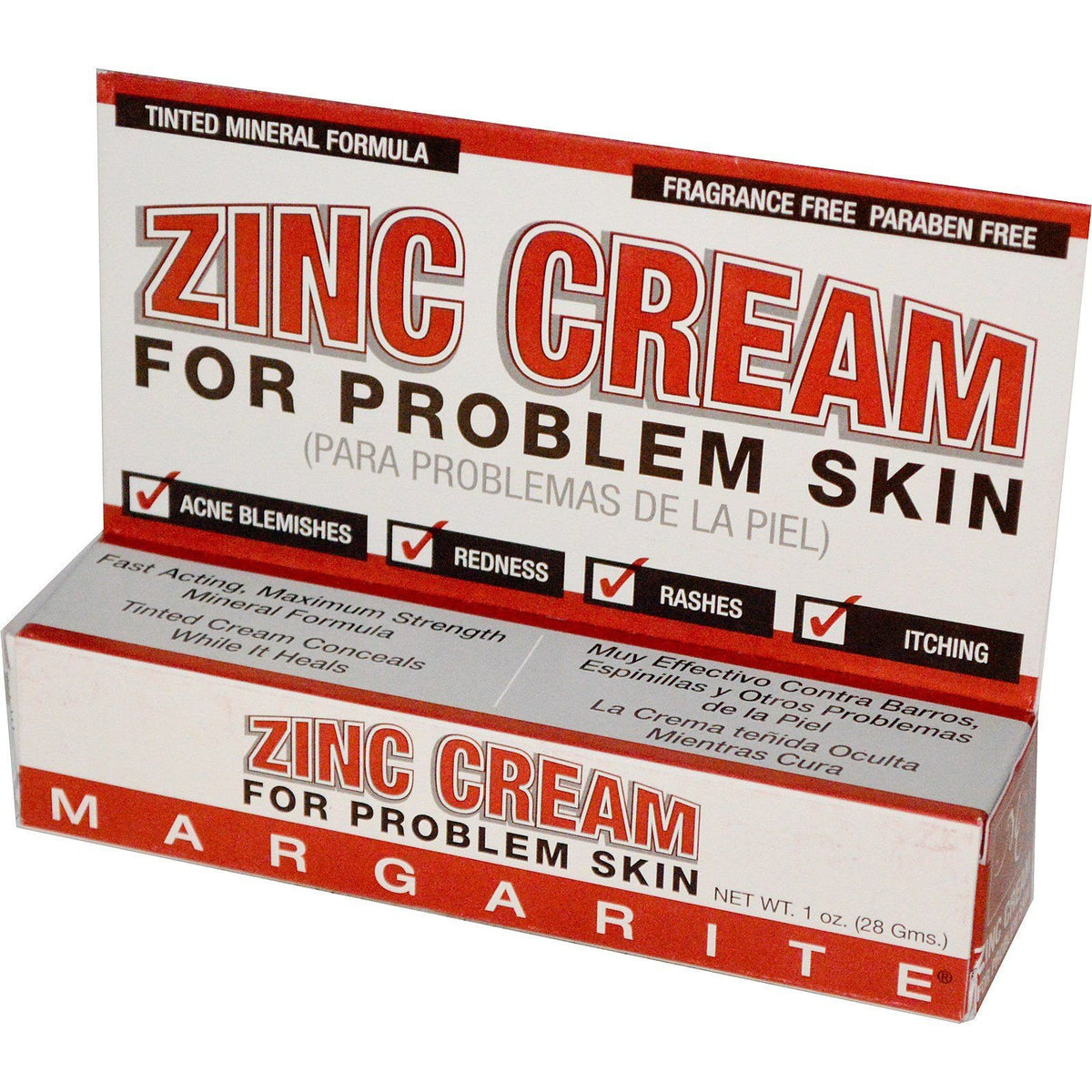 Margarite Zinc Cream - 1 oz (2 Pack)