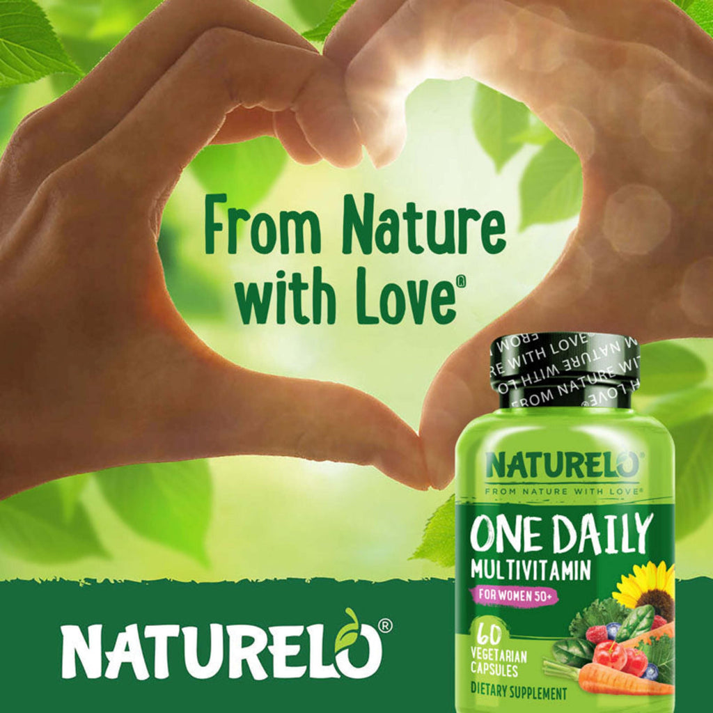 NATURELO One Daily Multivitamin for Women 50+ - 60 Capsules - image 8
