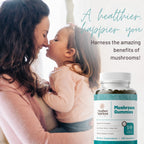 Mother Nutrient Mushroom Gummies for Focus and Energy - 100 Count - image 2