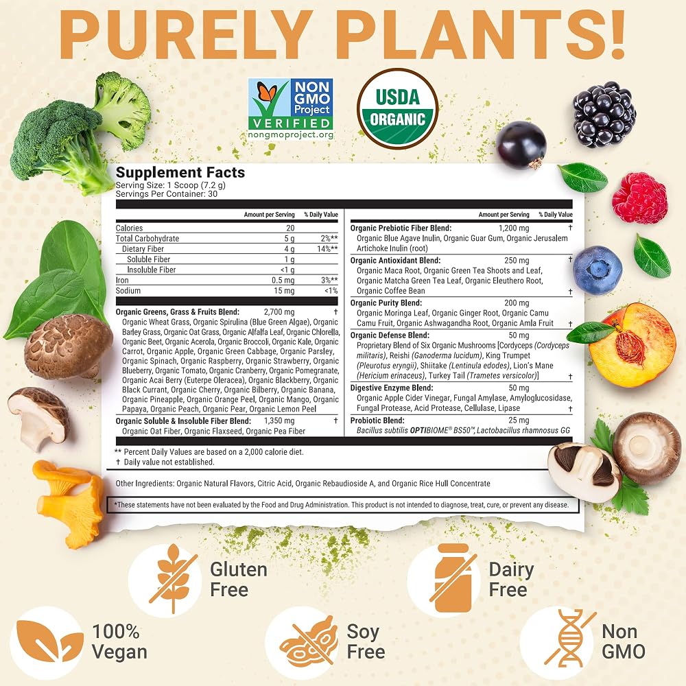 Terra Kai Organics Juce Belly Bliss Superfood Powder - 30 Servings - image 5
