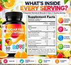 LIVS Sugar Free Multivitamin Gummies for Adults & Kids - 60 Gummies - image 2
