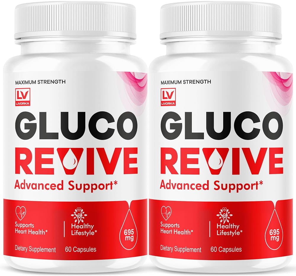 LIVORKA Gluco Revive Advanced Formula Support Capsules - 120 Capsules