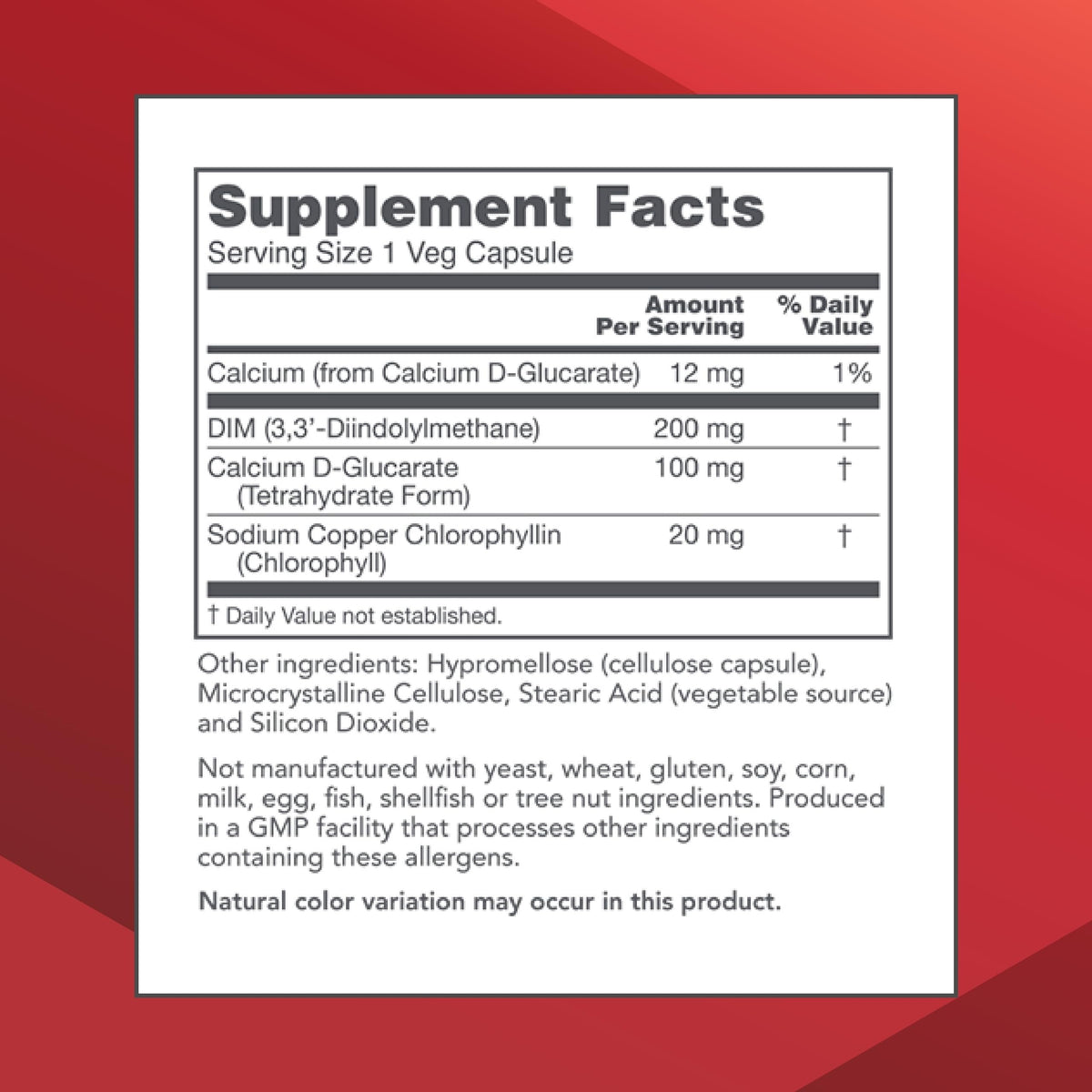 Protocol for Life Balance DIM 200 Plus CDG - 90 Vegetarian Capsules - image 2