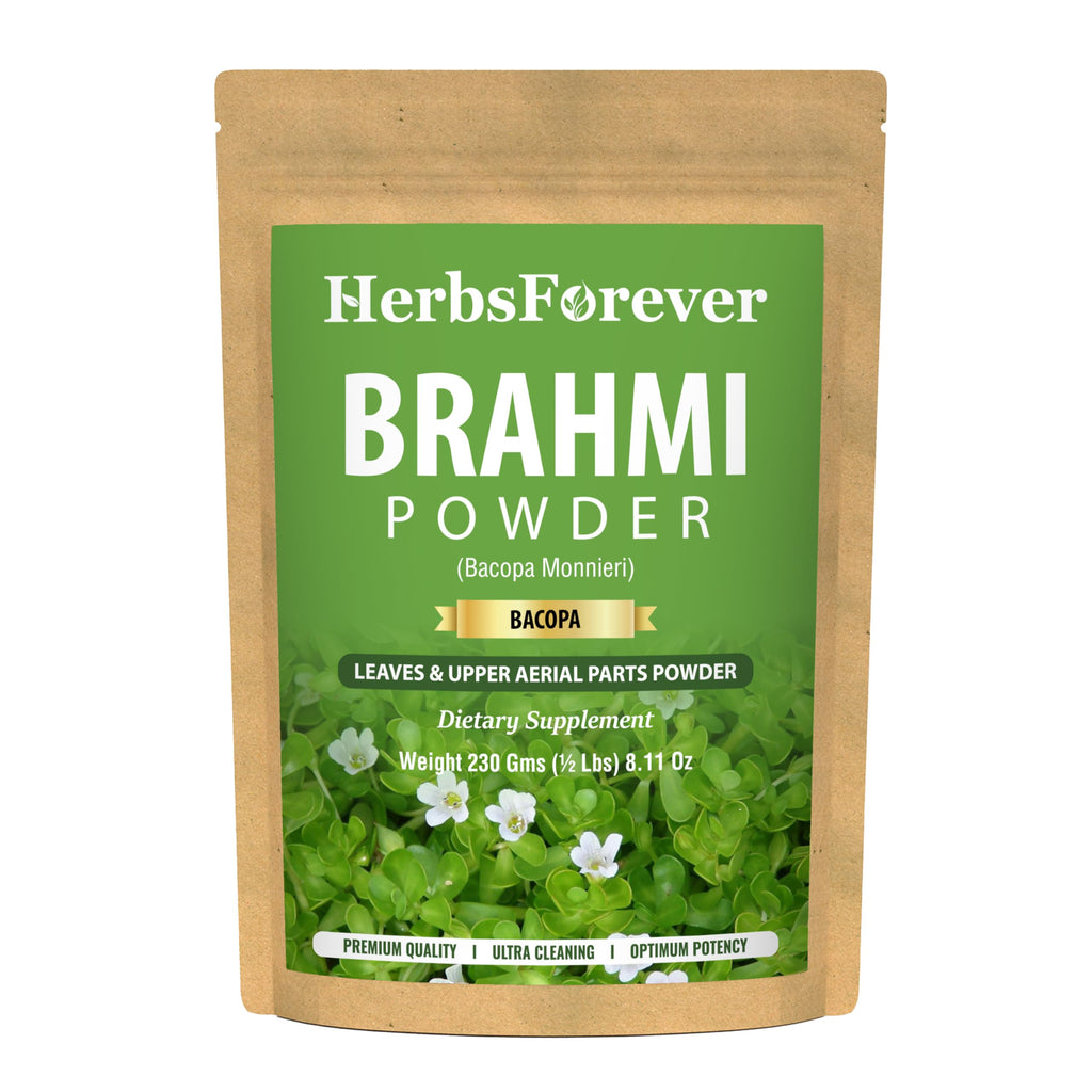 Herbsforever Brahmi Powder 100% Pure Bacopa Monnieri - 230g