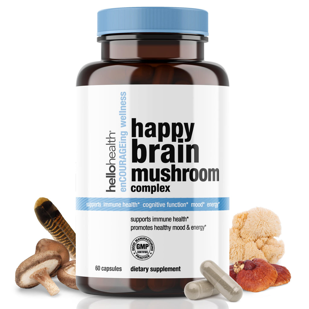 HELLO HEALTH Happy Brain Mushroom Complex - Parent