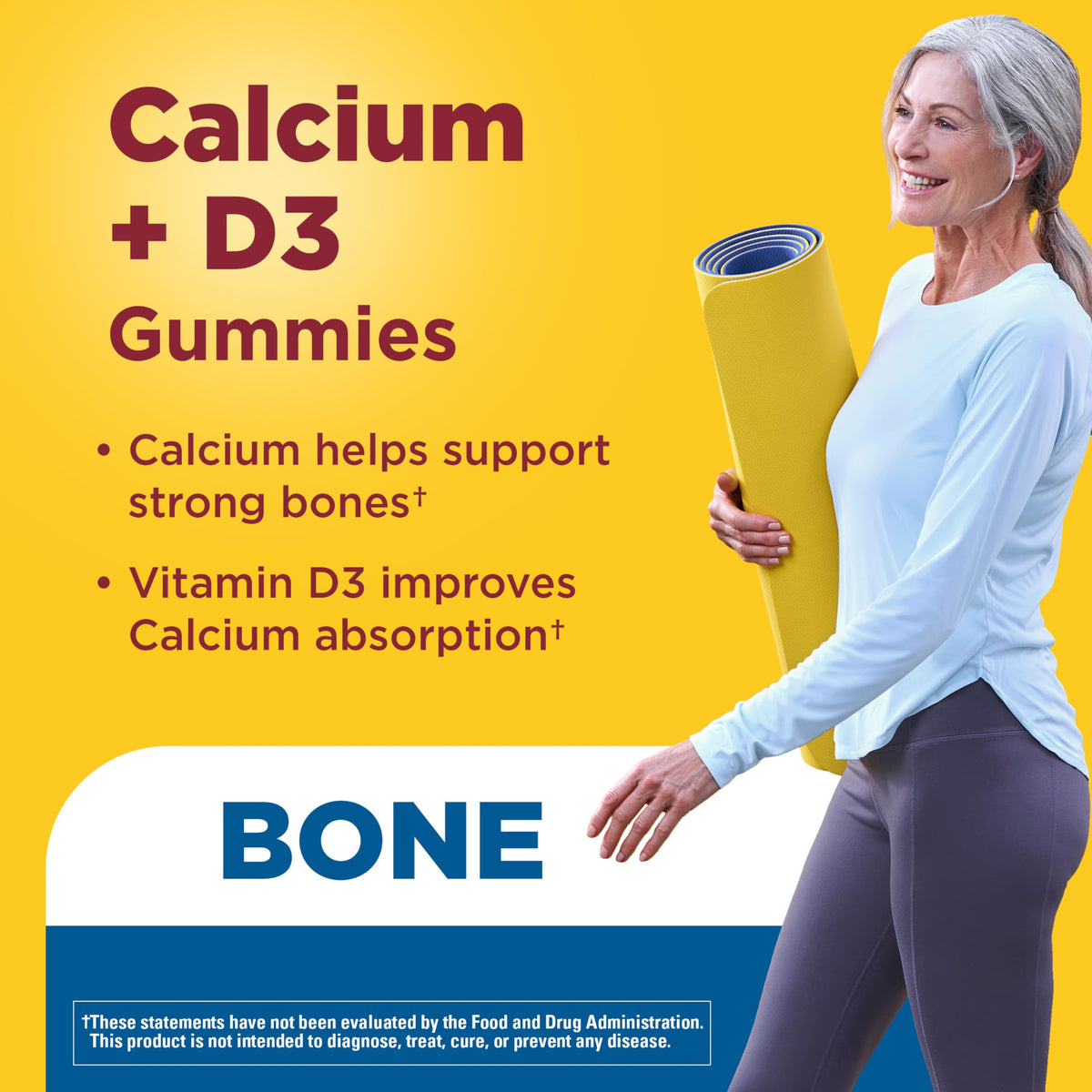 Nature Made Calcium 500 mg with Vitamin D3 - 80 Gummies - image 3