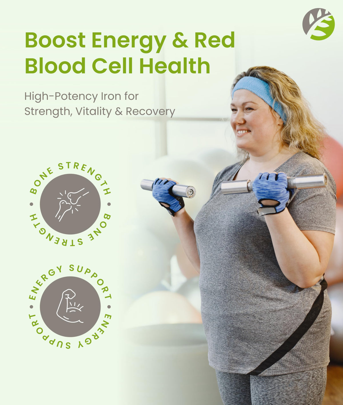 BariSlim Iron Plus Capsules for Energy Support - 60 Capsules - image 6