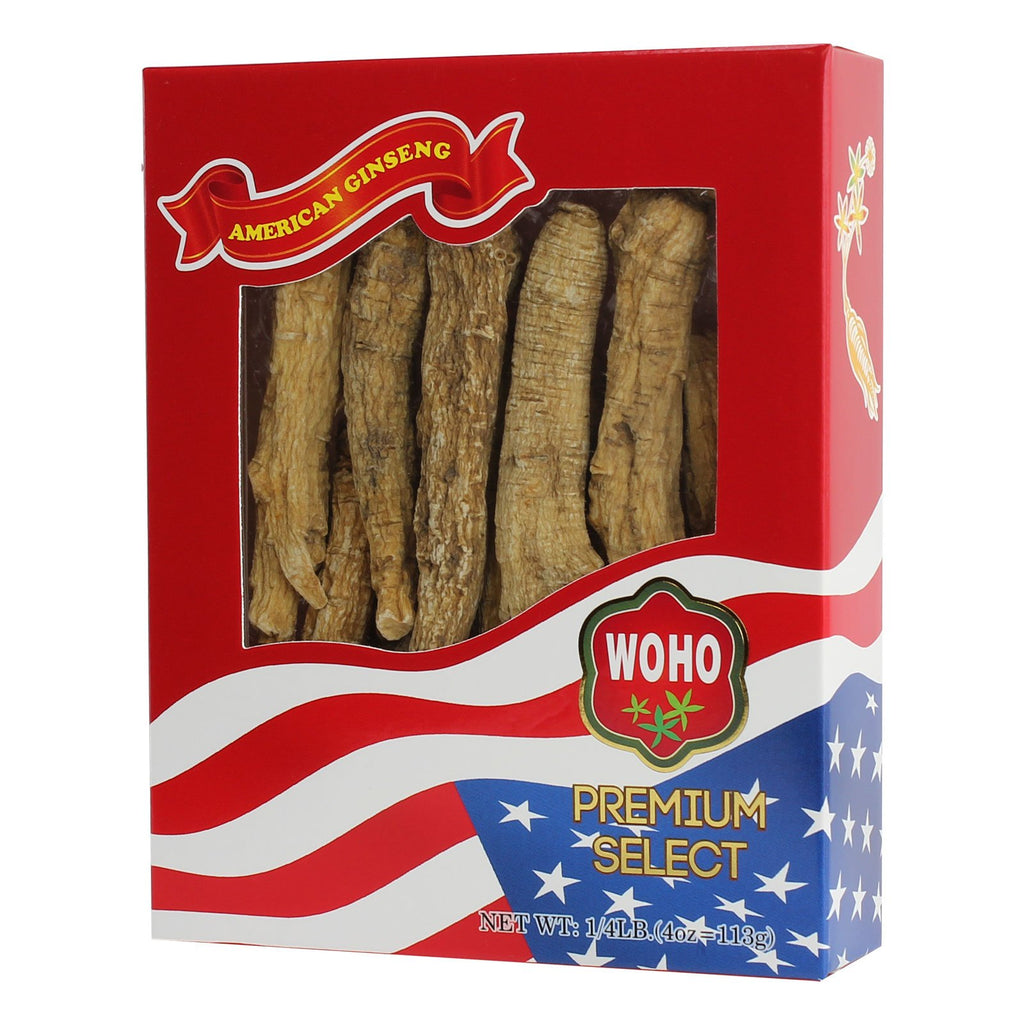 Woohoo Natural American Ginseng Long Jumbo XL Cultivated Roots - 4oz - image 2