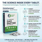 Healthy Gut HistaHarmony Delayed Release DAO Enzyme - 60 Tablets - image 7