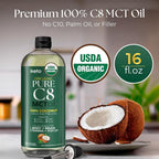Keppi Keto MCT Oil - Flavorless C8 and C10