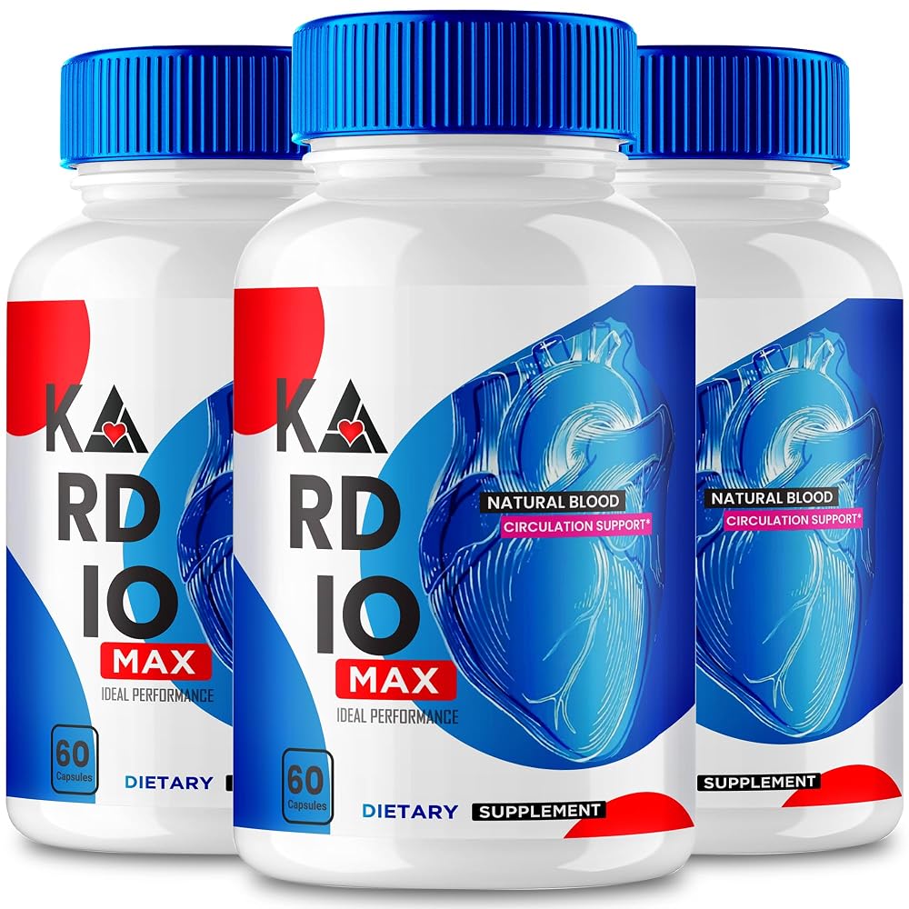 IDEAL PERFORMANCE Kardio Max All Natural Formula - 180 Capsules