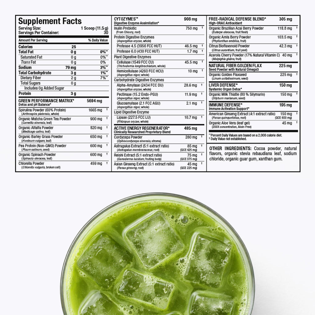 ALLMAX CytoGreens Super Greens Powder