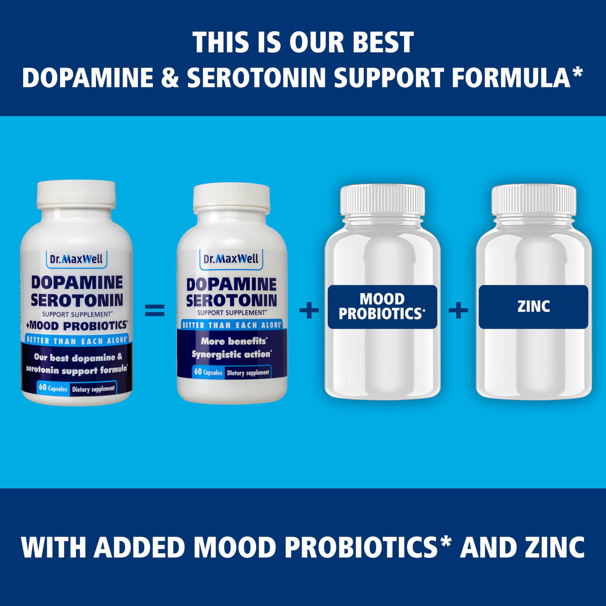Dr. Maxwell Serotonin and Dopamine Supplements - 60 Capsules - image 6