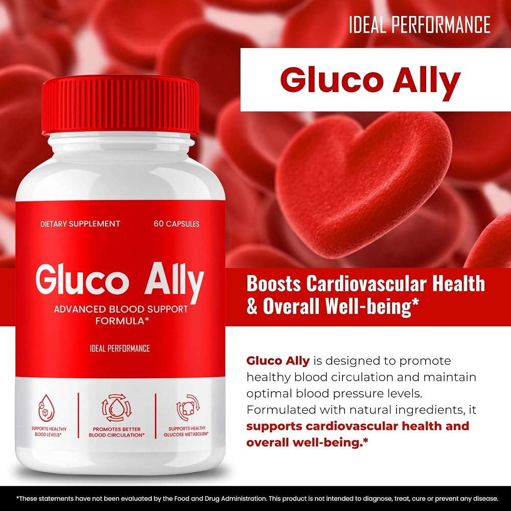 IDEAL PERFORMANCE Gluco Ally Maximum Strength - 60 Capsules - image 4