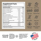 Zahler Height Factor Growth Support Vitamin & Mineral - 120 Capsules - image 5