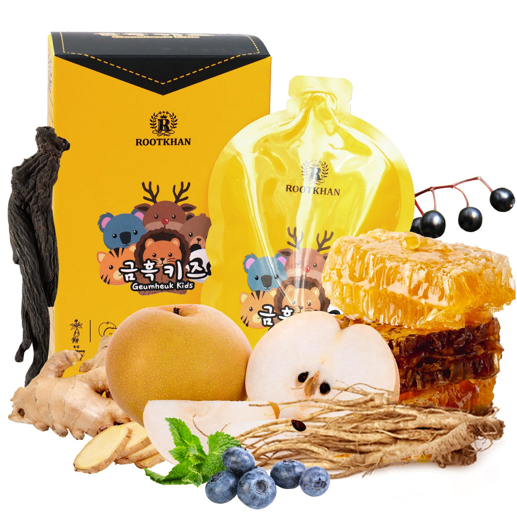 GeumHeuk Korean Black Ginseng for Kids Multivitamin - 30 Pouches - image 3
