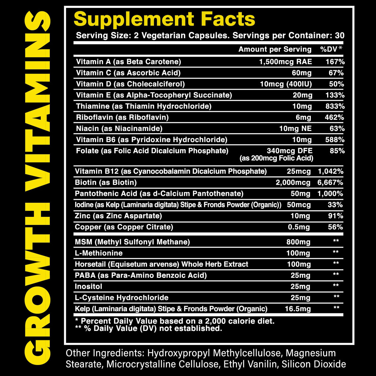 The Beard Club Beard Growth Vitamins Multi-Vitamin - 60 Capsules - image 9