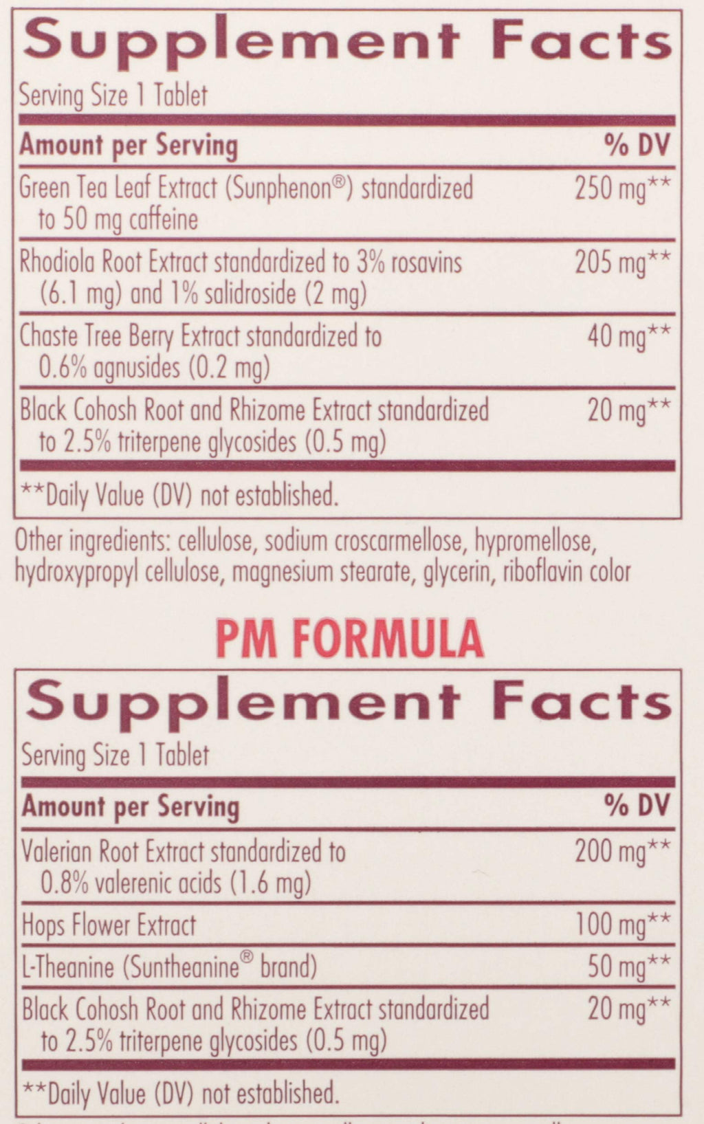 Enzymatic Therapy Am/Pm Perimenopause Formula - 60 Tablets - image 3