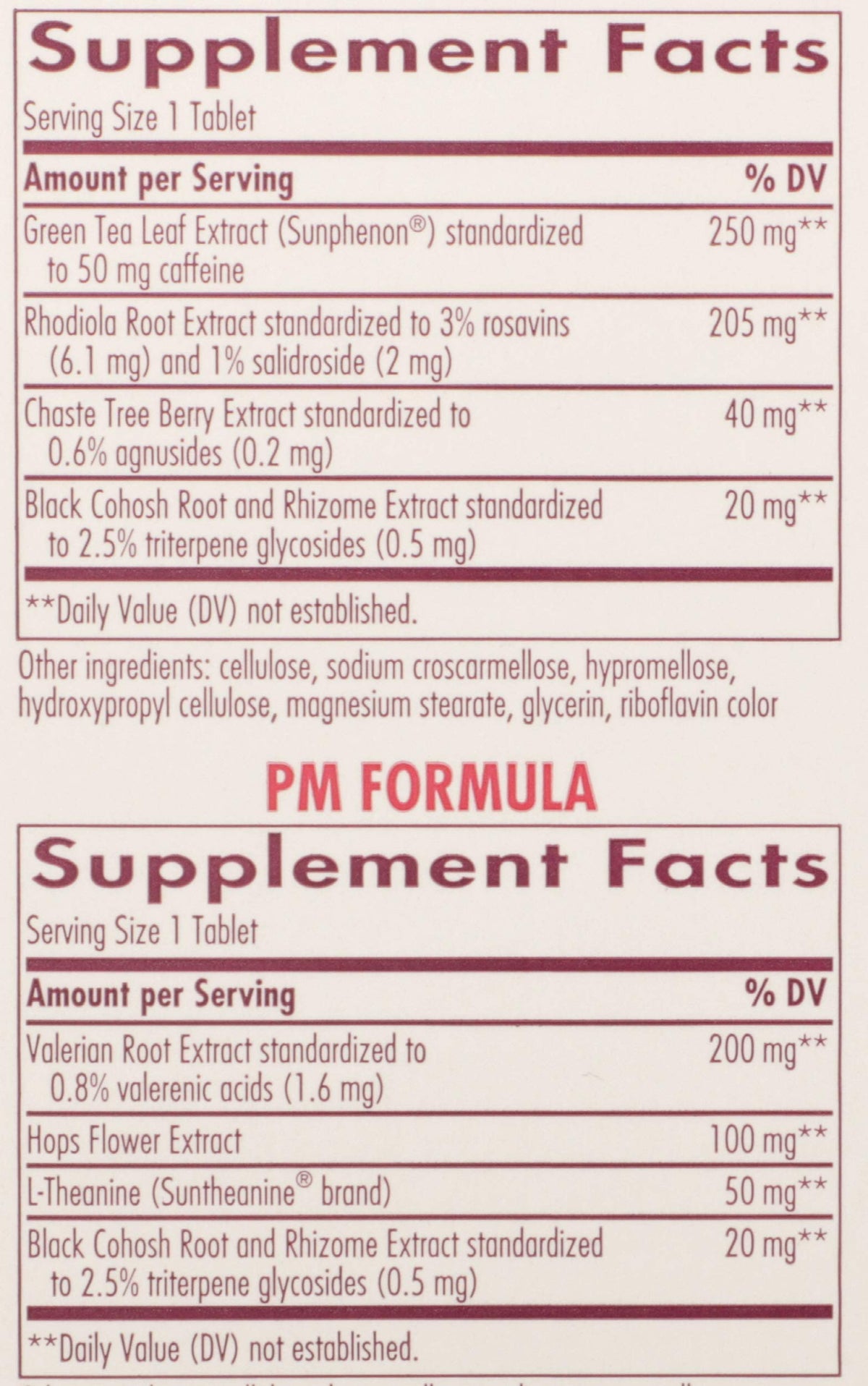 Enzymatic Therapy Am/Pm Perimenopause Formula - 60 Tablets - image 3