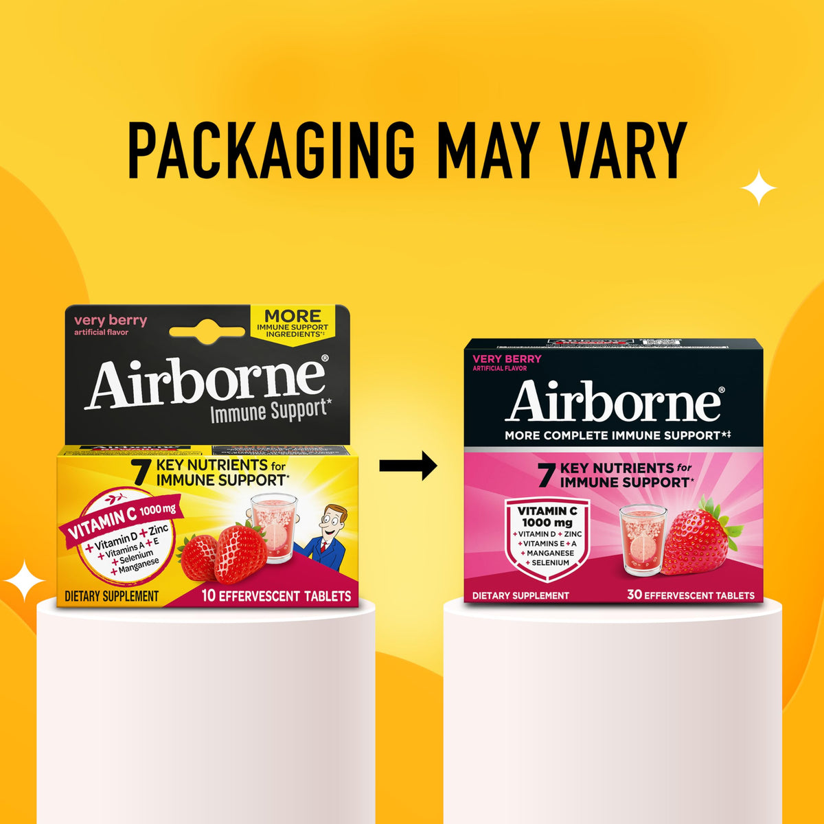 Airborne Immune Support Effervescent Tablets Very Berry - 30ct - image 7