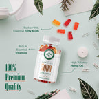 Greenland Fields Organic Hemp Chewy Bears 5000MG - 60 Gummies - image 3