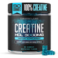 Demon Labz Creatine HCl 3000mg Vegan Gummies Raspberry - 90 Count