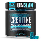 Demon Labz Creatine HCl 3000mg Vegan Gummies Raspberry - 90 Count