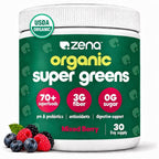 Zena Nutrition Organic Super Greens Powder