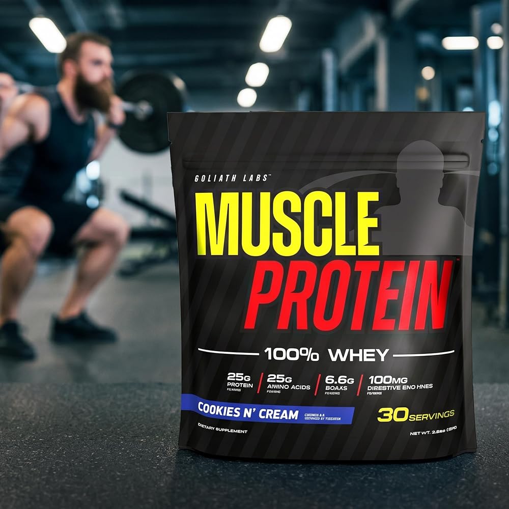 COLOSSAL LABS Muscle Whey Protein Powder