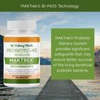 CALMING BLENDS Digestive Support Tea & Probiotic - 60 Capsules - image 7