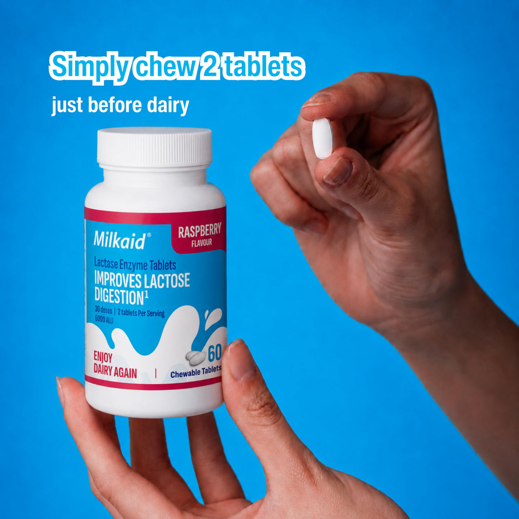 Milkaid Lactase Enzyme Chewable Tablets - 120 Tablets - image 5